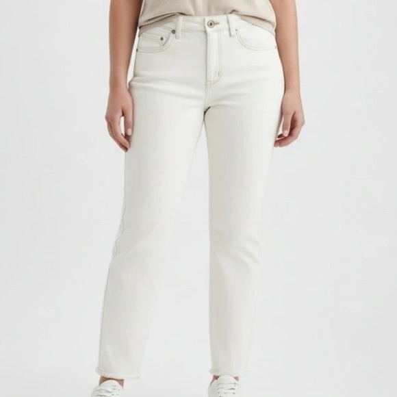 Free People Denim - Free People Cream Jeans